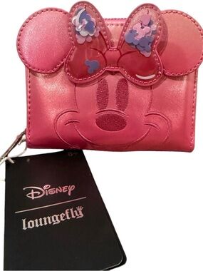 Disney x Loungefly Pink Minnie Mouse Wallet